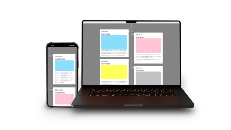 Cool Timeline Proで、コンパクトレイアウトのタイムラインを作成 - CXG DESIGN
